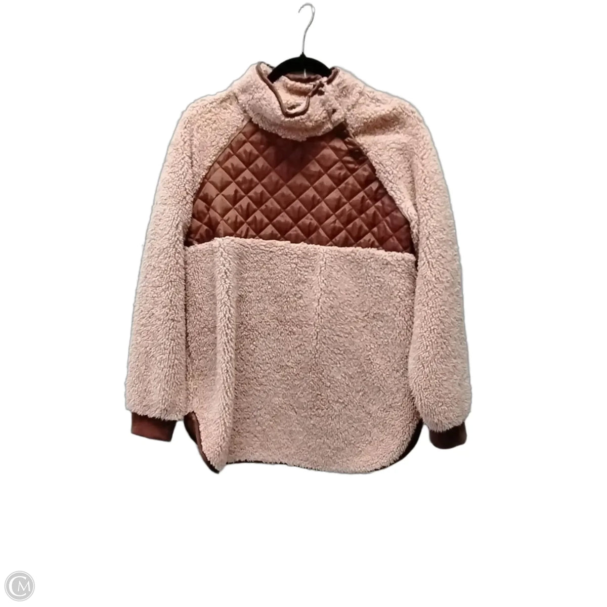 Sweatshirt Collar By Natural Reflections In Pink, Size: L