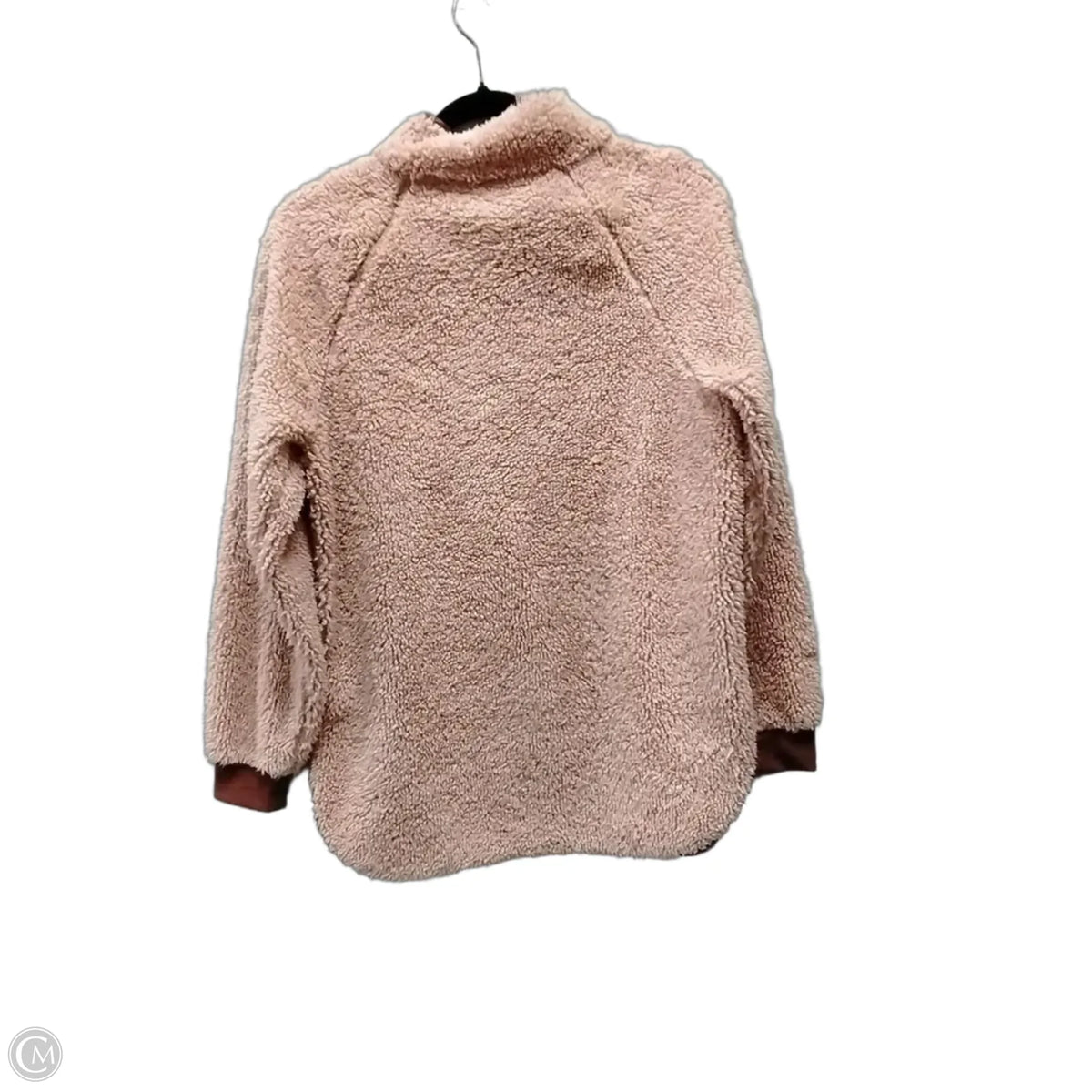 Sweatshirt Collar By Natural Reflections In Pink, Size: L