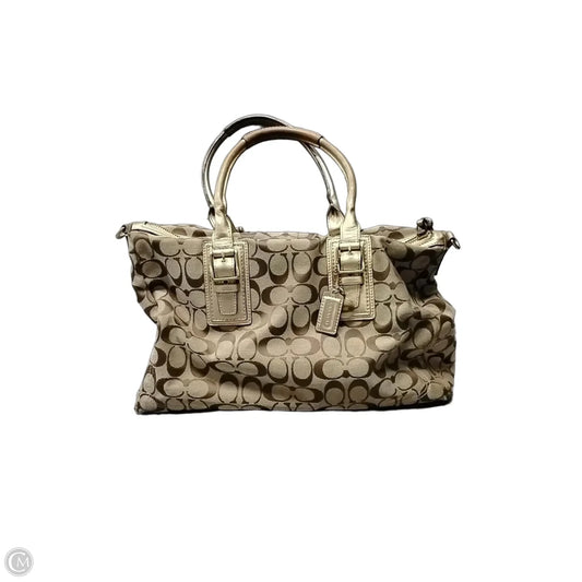 Handbag Designer By Coach, Size: Medium