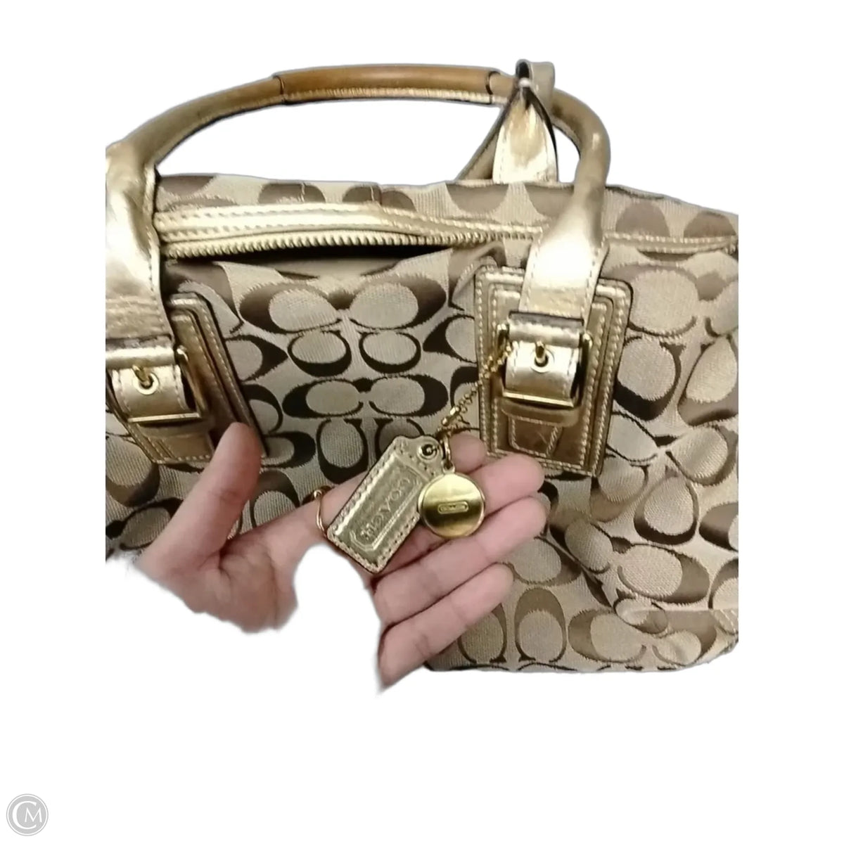Handbag Designer By Coach, Size: Medium
