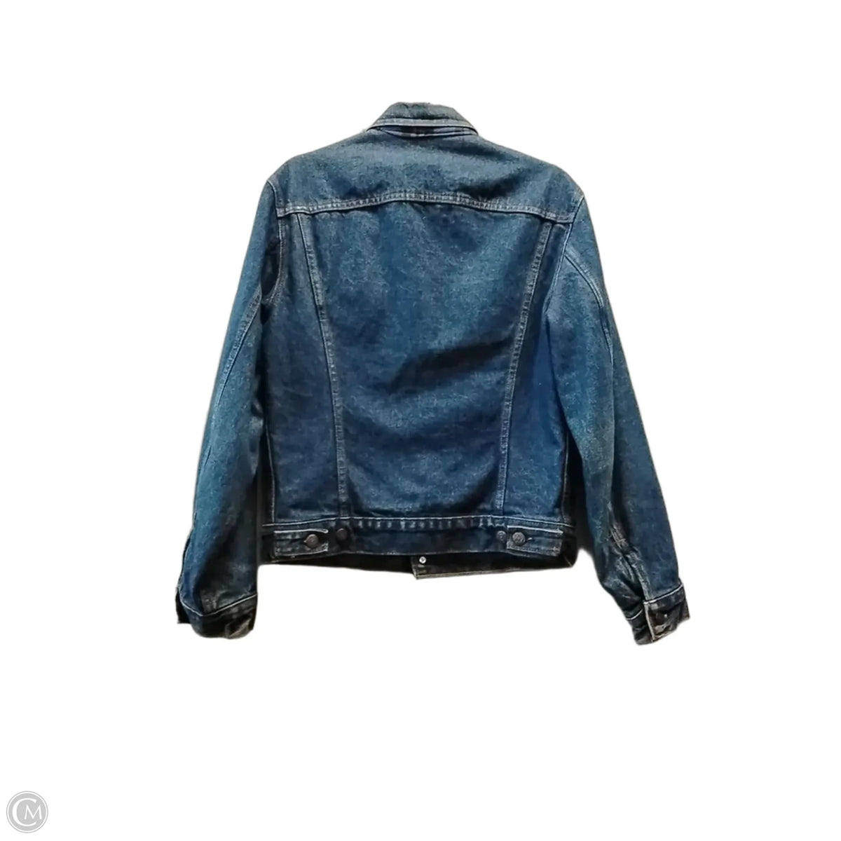 Jacket Denim By Levis In Blue Denim, Size: S