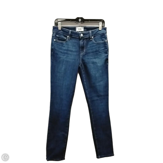 Jeans Skinny By Paige In Blue Denim, Size: 6