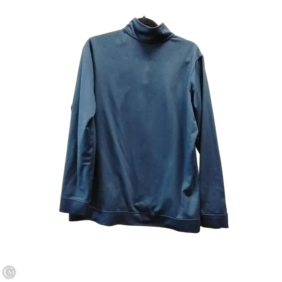 Athletic Sweatshirt Collar By Nike In Blue, Size: Xl