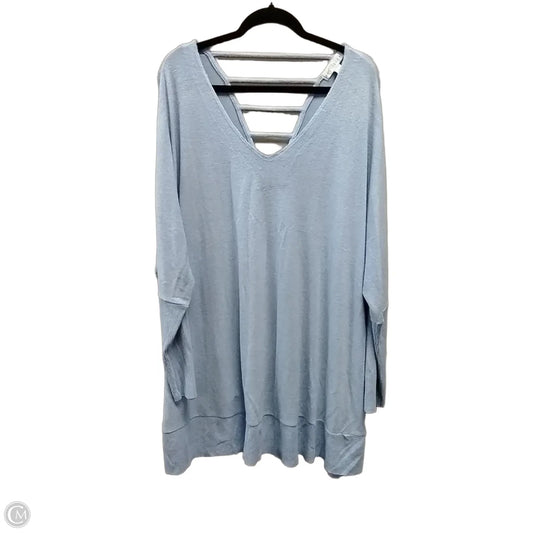 Sweater By Boutique + In Blue, Size: 2x