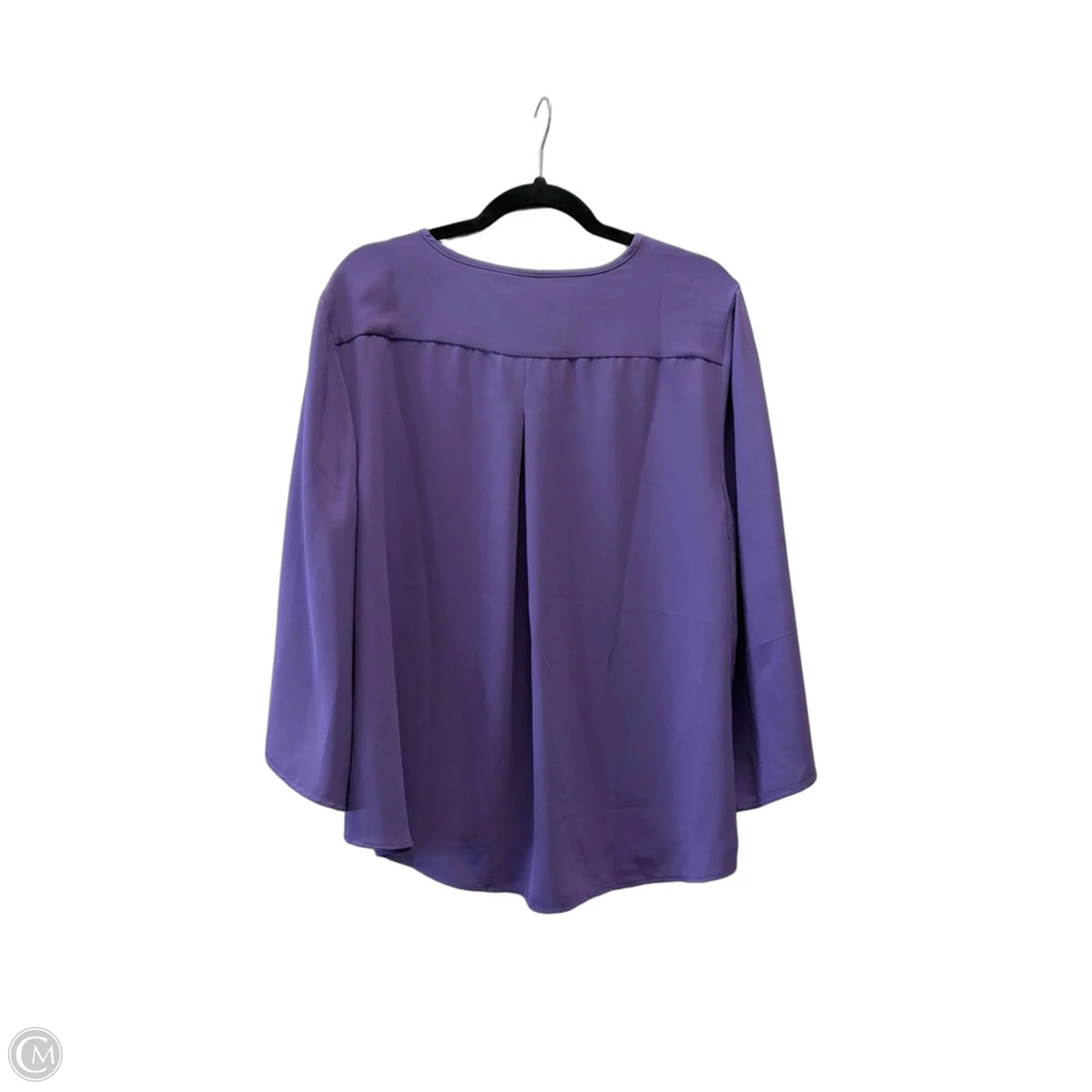 Top Long Sleeve By Chicos In Purple, Size: Xl