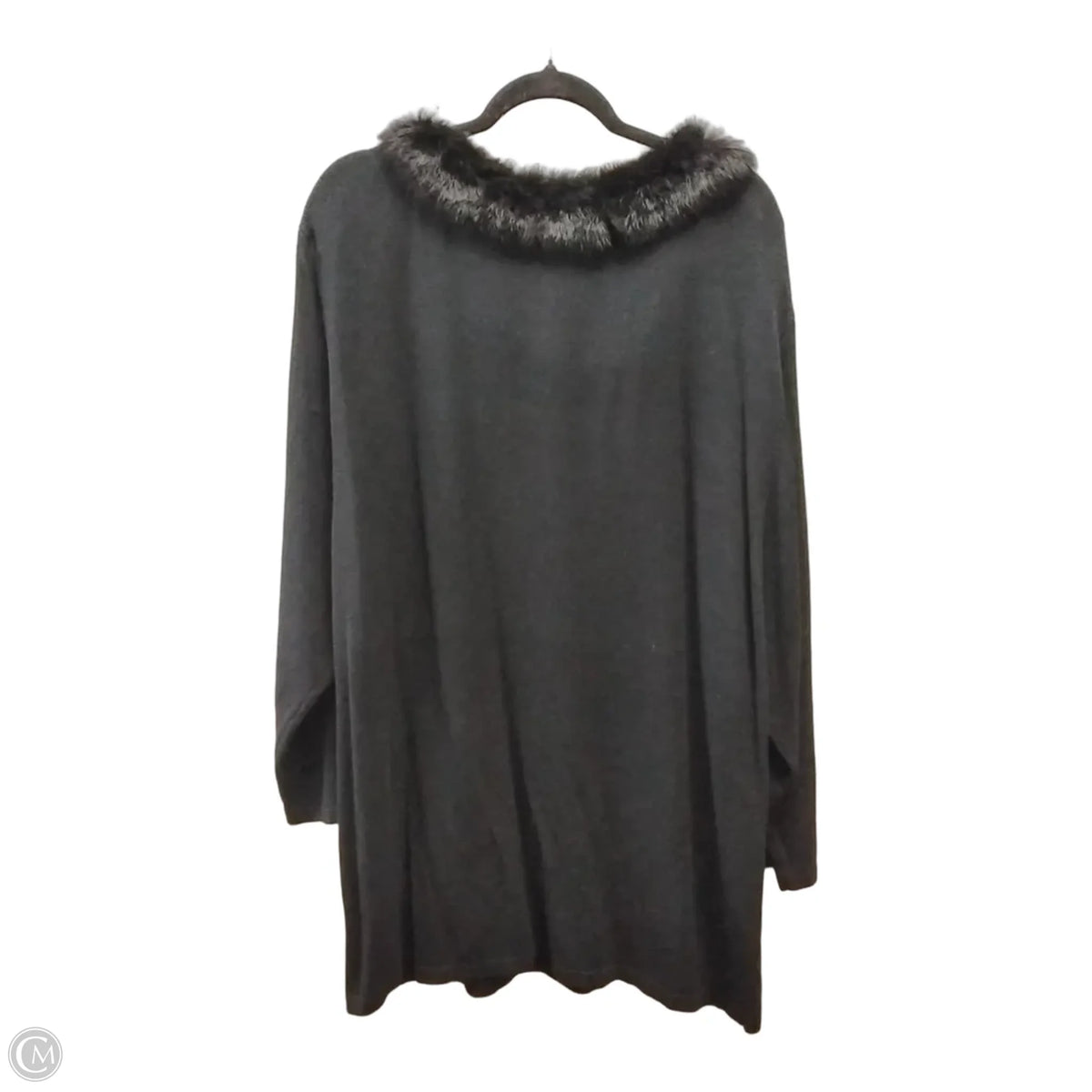 Sweater By Dressbarn In Black, Size: 3x