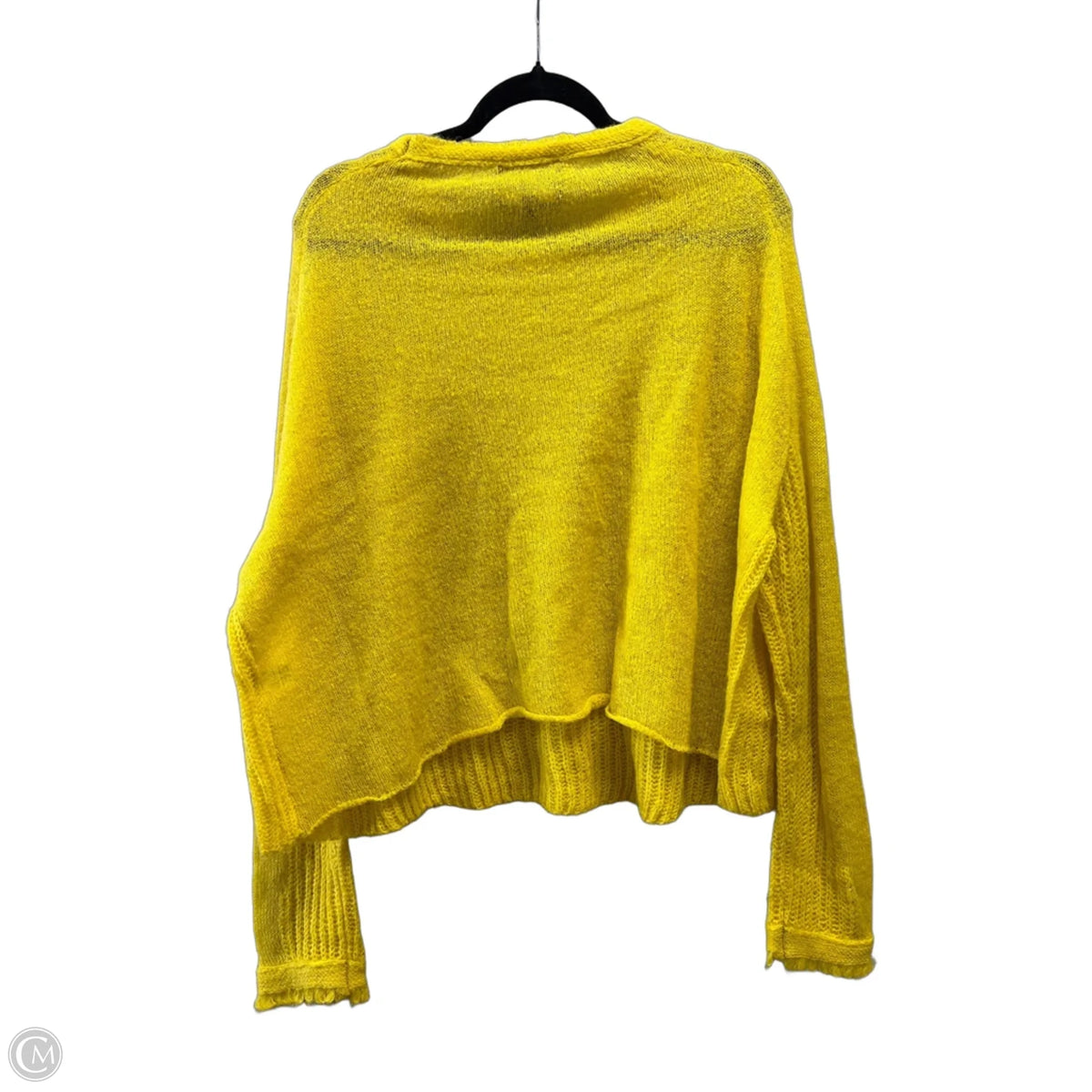 Sweater By Cme In Yellow, Size: S