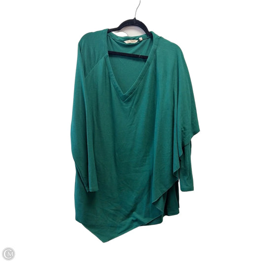 Top Long Sleeve By Soft Surroundings In Green, Size: 1x