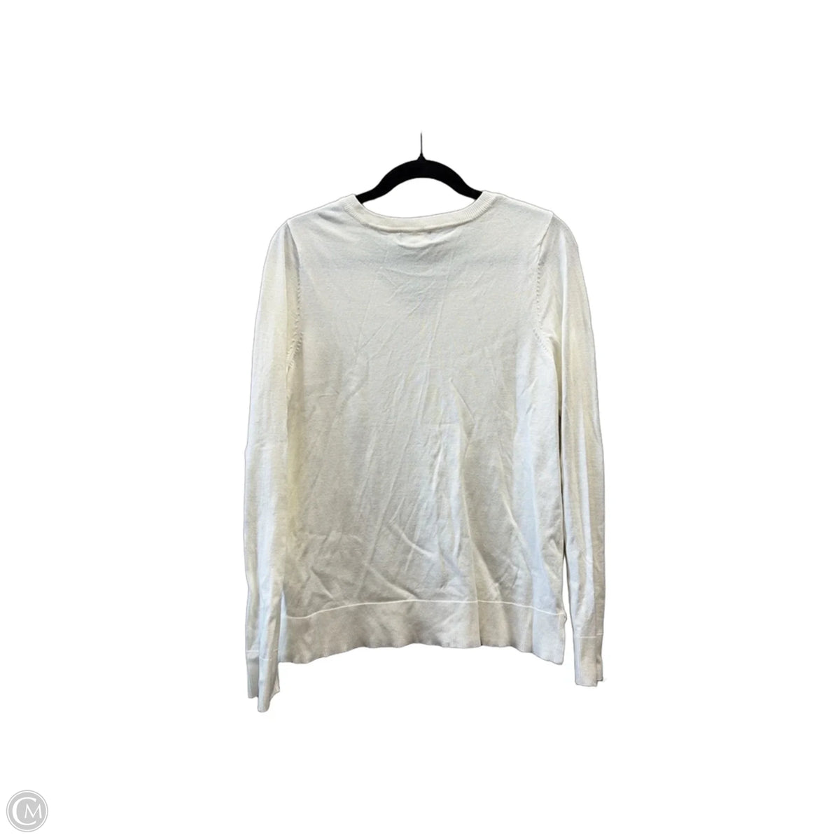 Sweater By Style And Company In White, Size: M