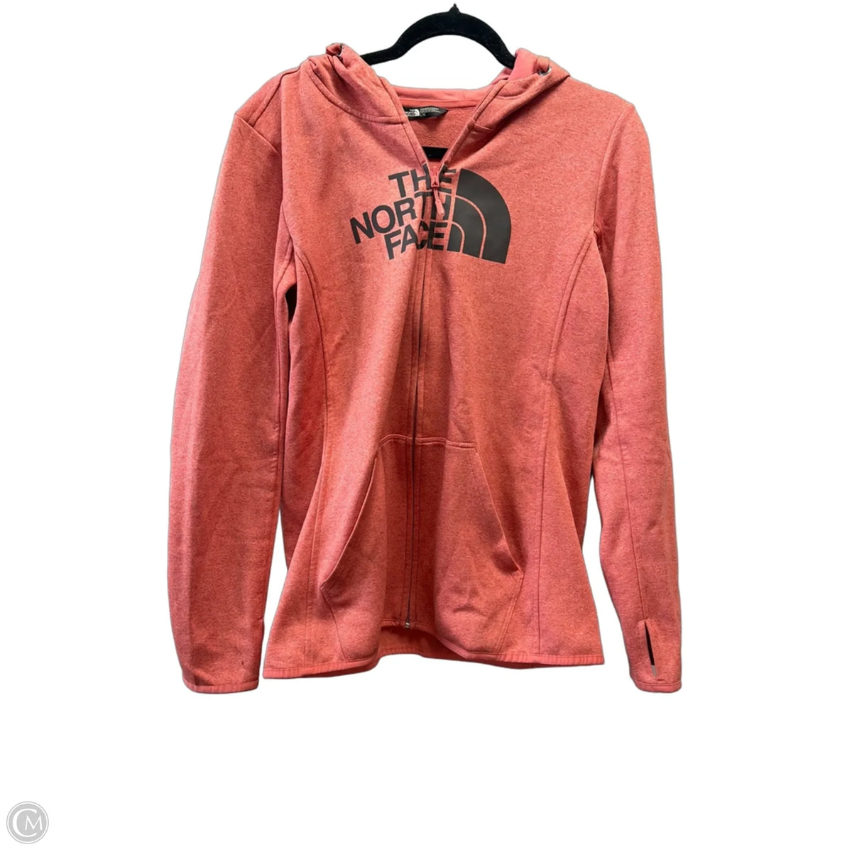 Athletic Jacket By The North Face In Red, Size: L