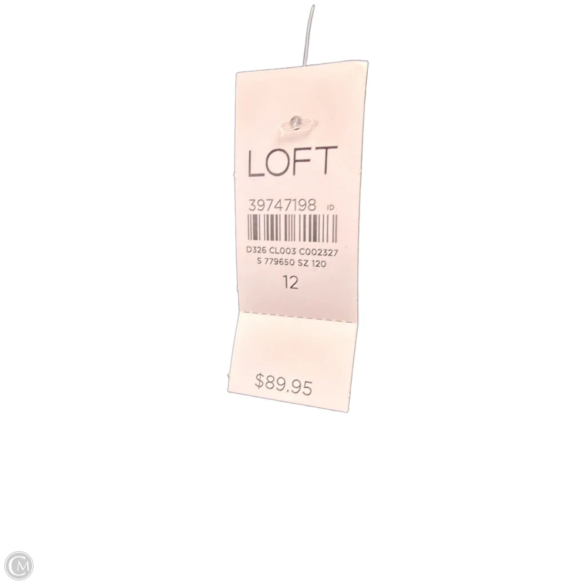 Pants Wide Leg By Loft In Blue, Size: 12