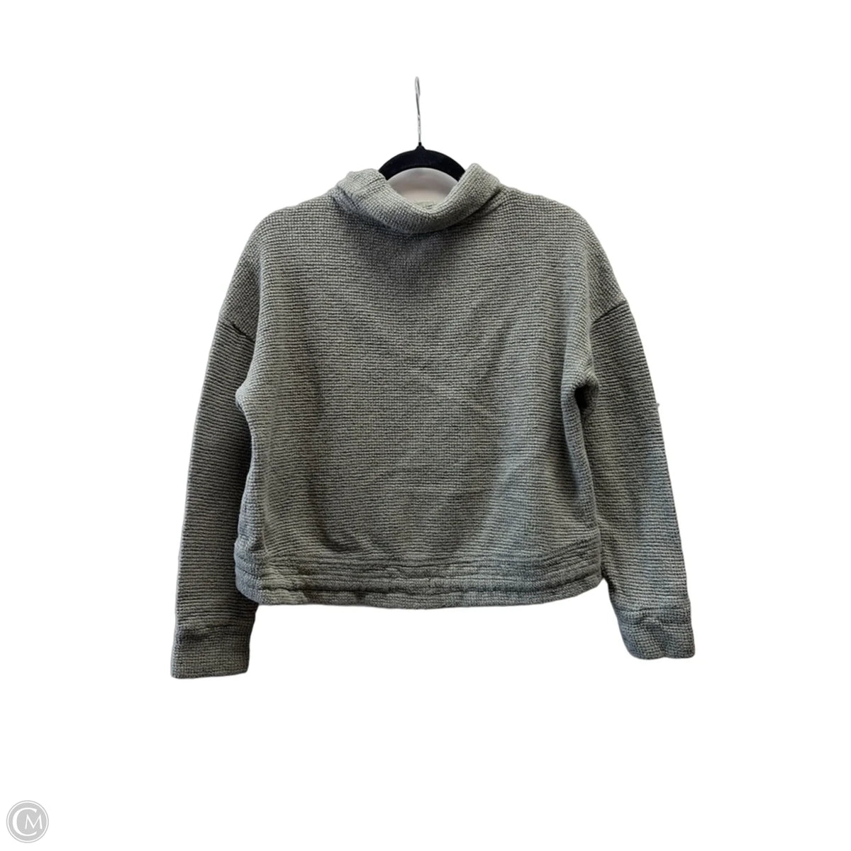 Sweatshirt Collar By 90 Degrees By Reflex In Green, Size: M