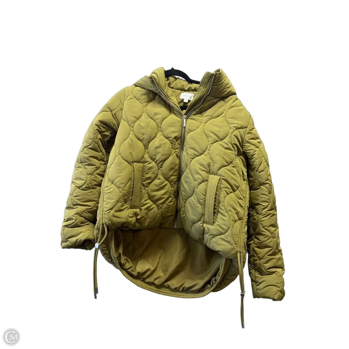 Coat Puffer & Quilted By Cme In Green, Size: S