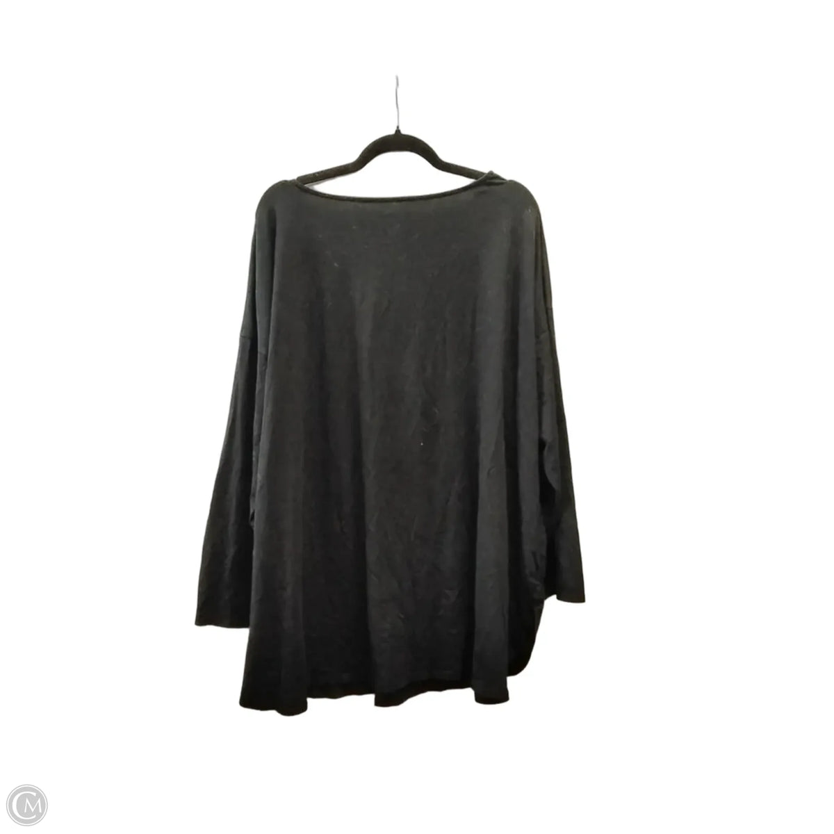 Top Long Sleeve By J. Jill In Black, Size: 4x