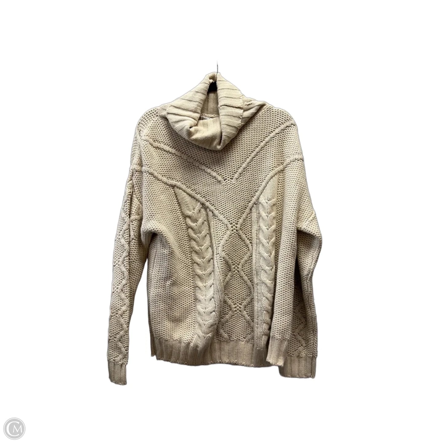 Sweater By Sage In Cream, Size: L