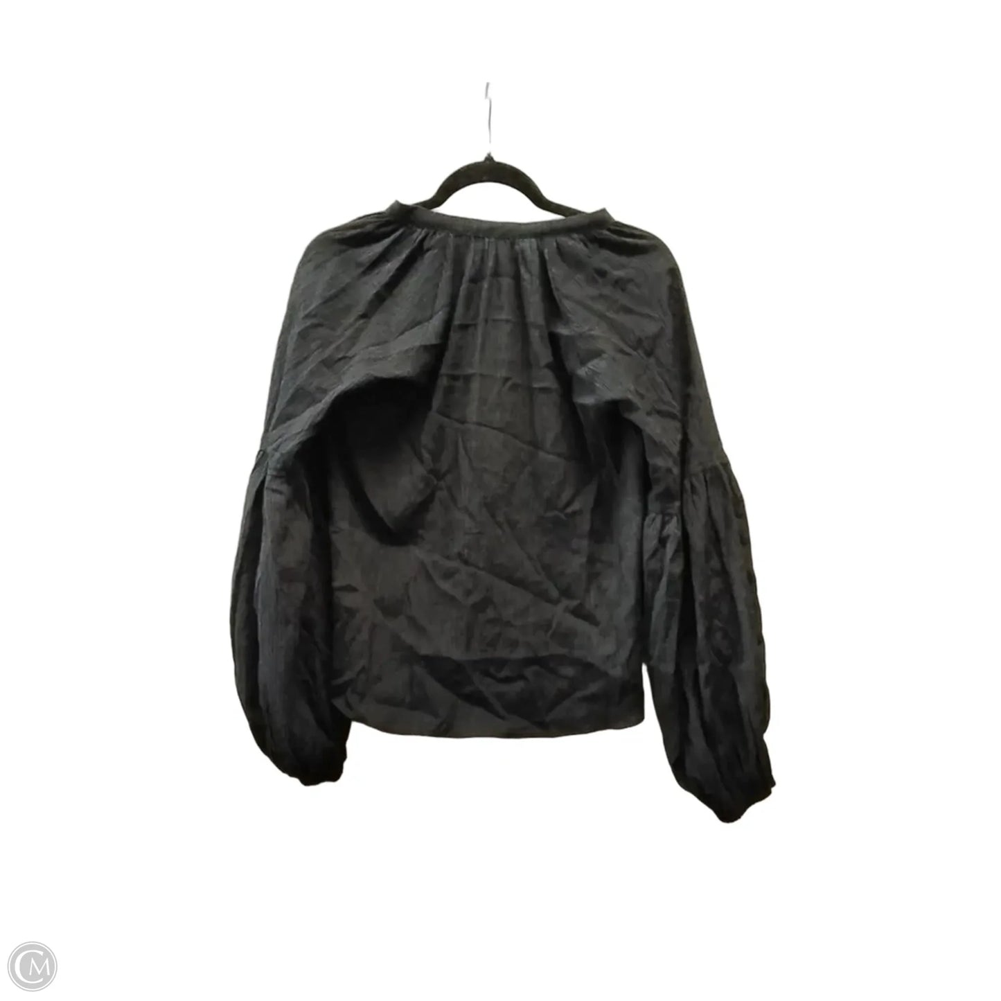 Blouse Long Sleeve By Minkpink In Black, Size: S