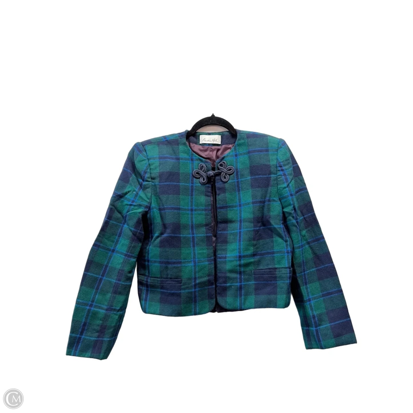 Blazer By Cme In Plaid Pattern, Size: 8