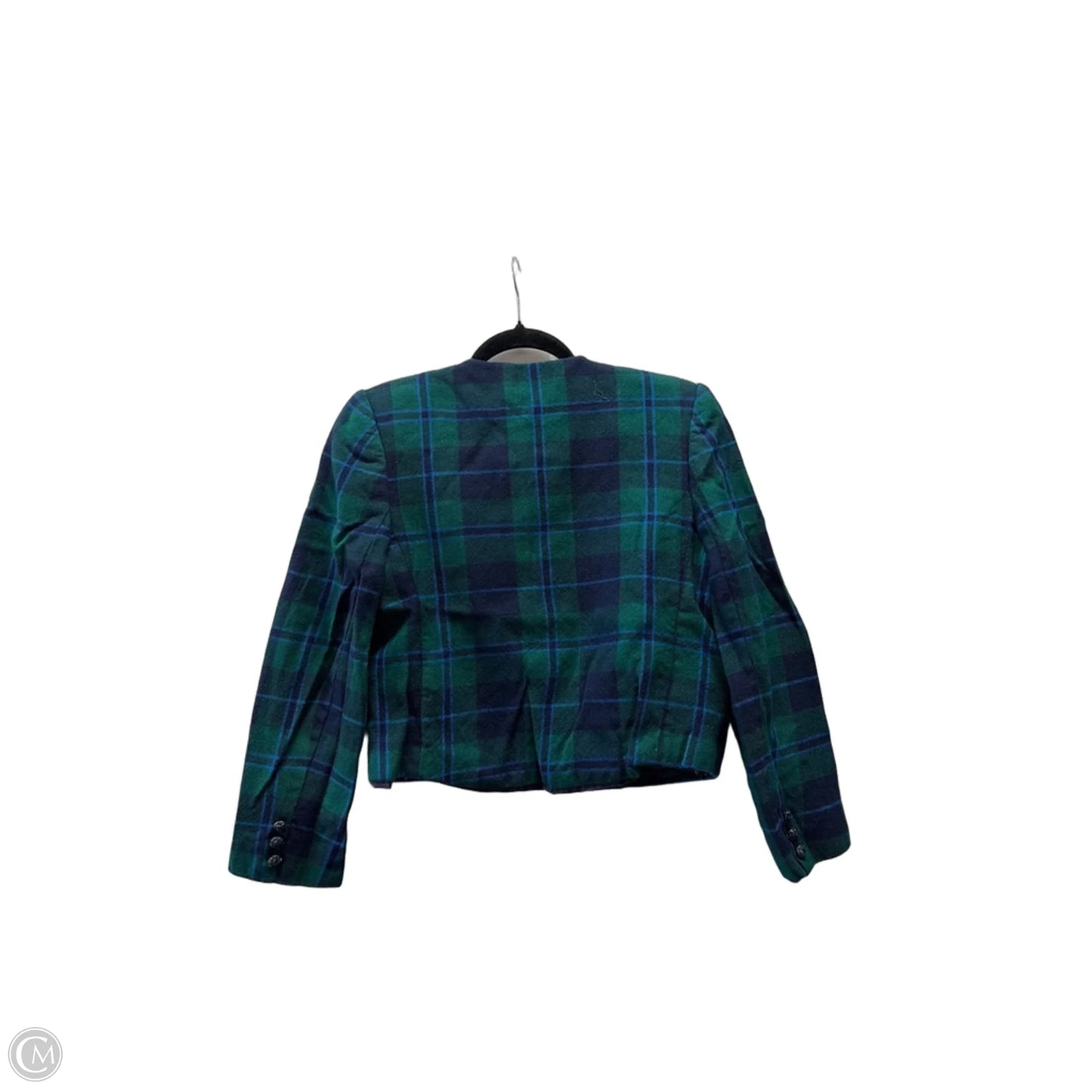 Blazer By Cme In Plaid Pattern, Size: 8