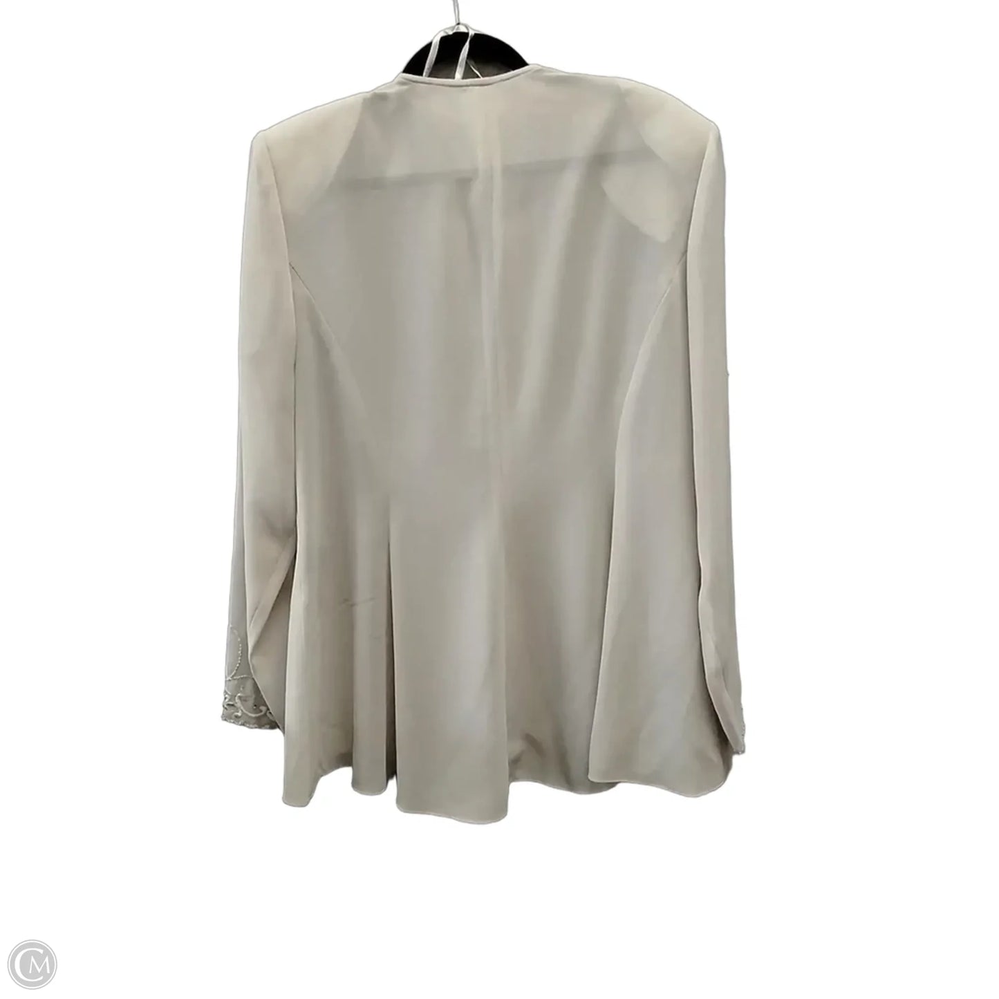 Jacket Other By R And M Richards In Beige, Size: 16