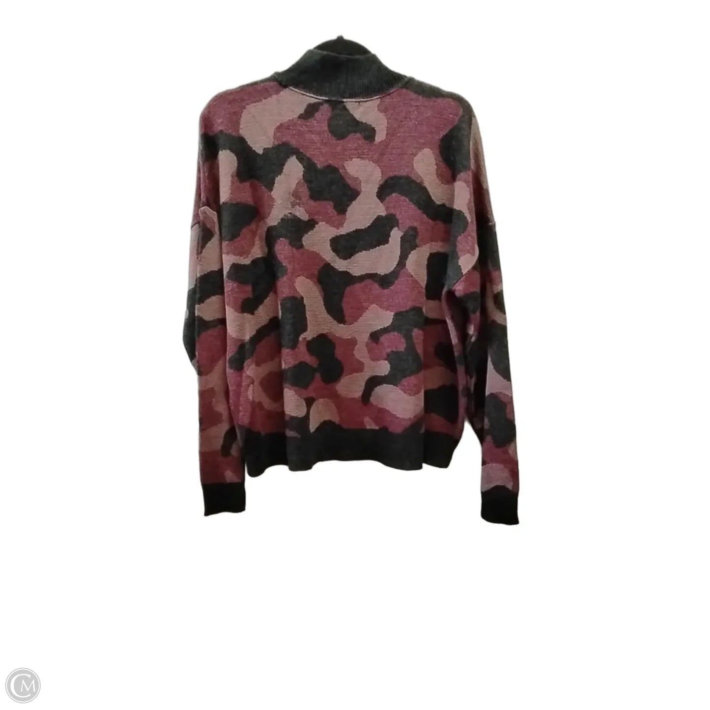 Sweater By Time And Tru In Black & Red, Size: Xl