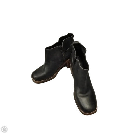 Boots Ankle Heels By Crown Vintage In Black, Size: 7.5