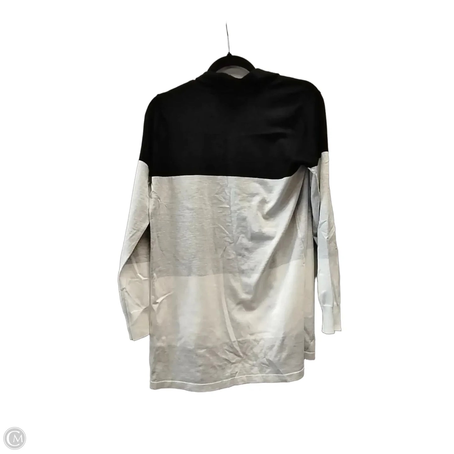 Cardigan By Cyrus In Black & Grey, Size: M