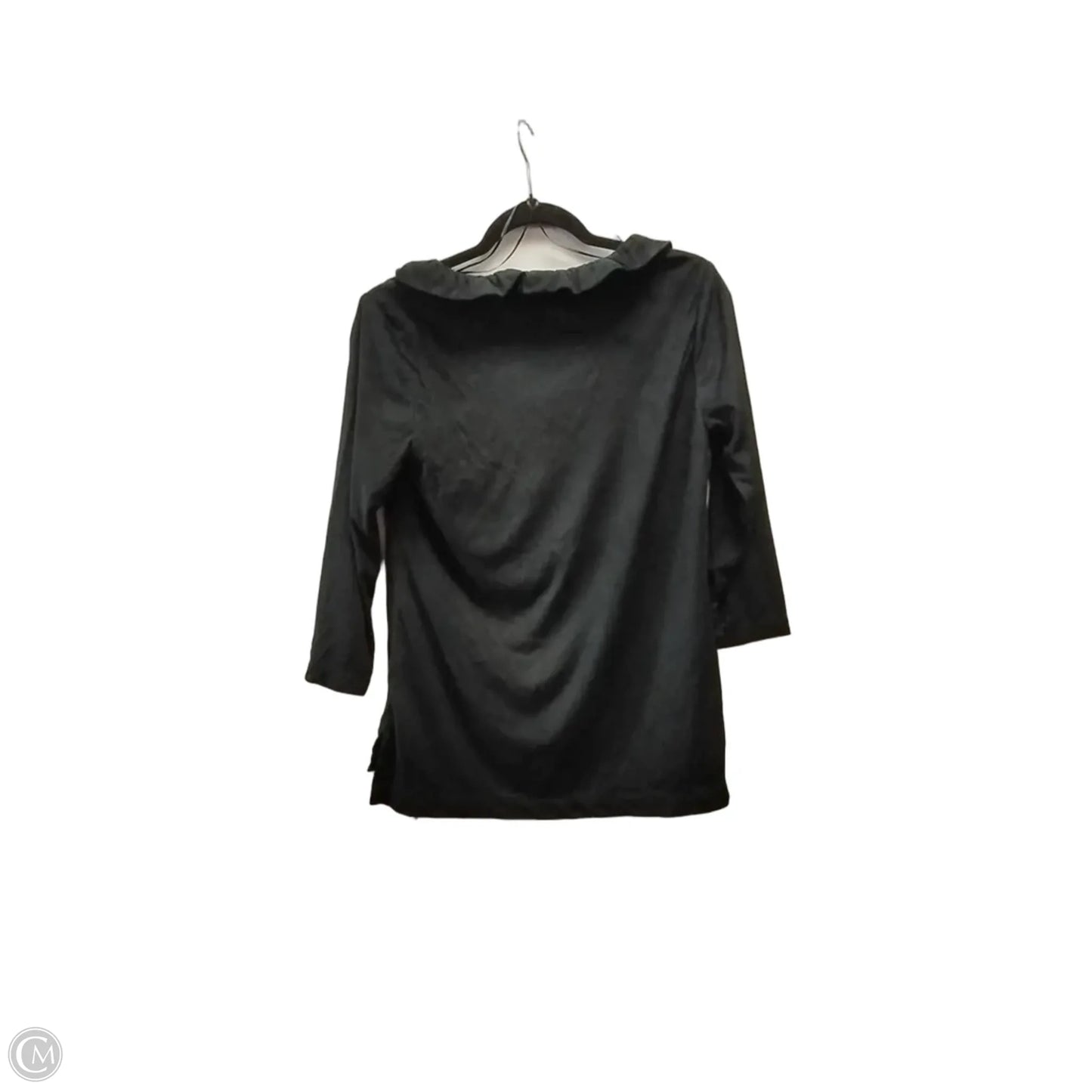 Top Long Sleeve By Crown And Ivy In Black, Size: S