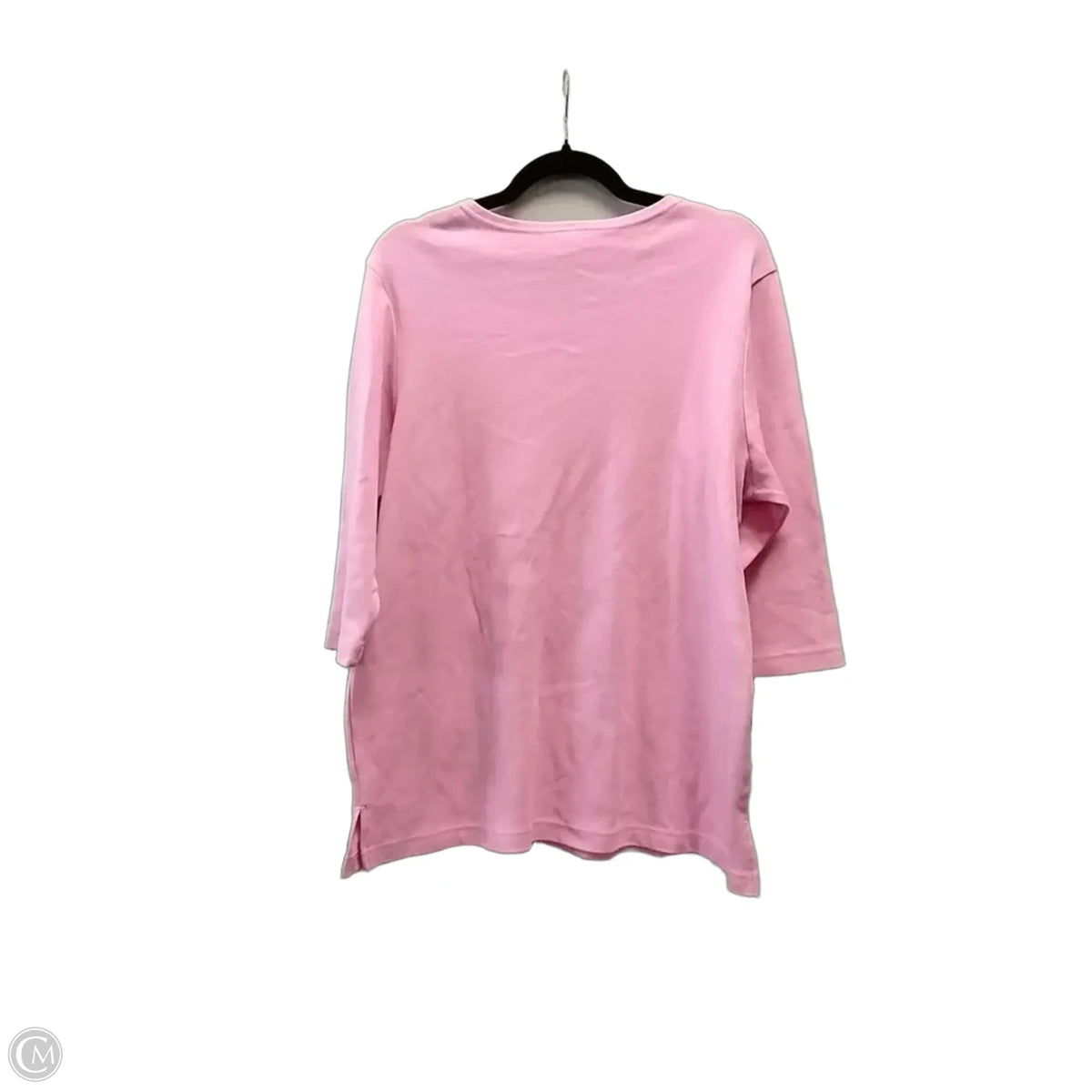Top Long Sleeve By Blair In Pink, Size: L