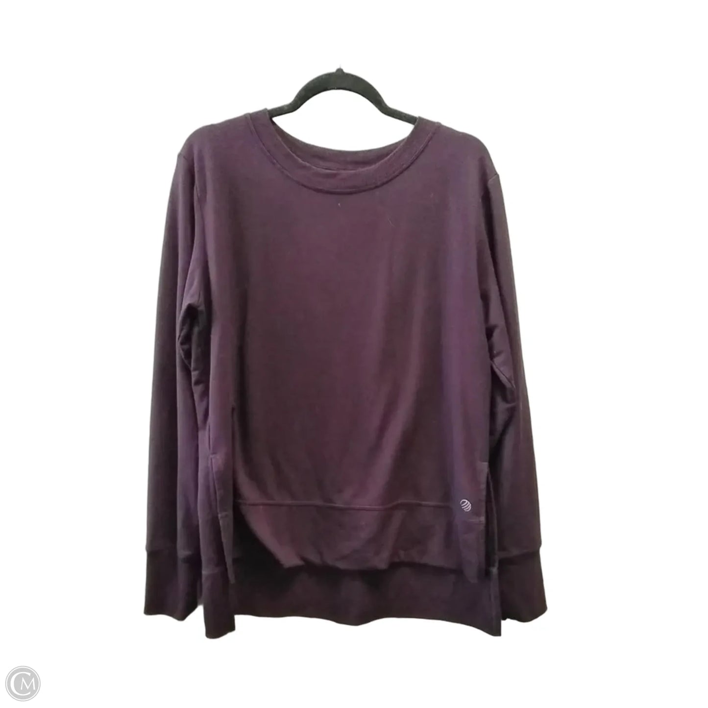 Sweater By Mpg In Purple, Size: L