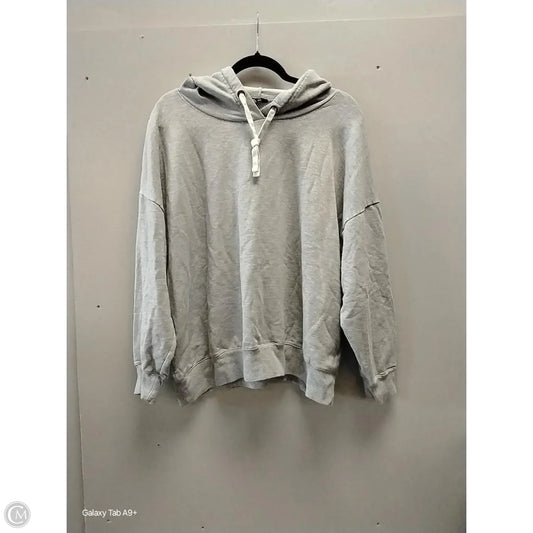 Sweatshirt Hoodie By Buffalo David Bitton In Grey, Size: Xxl