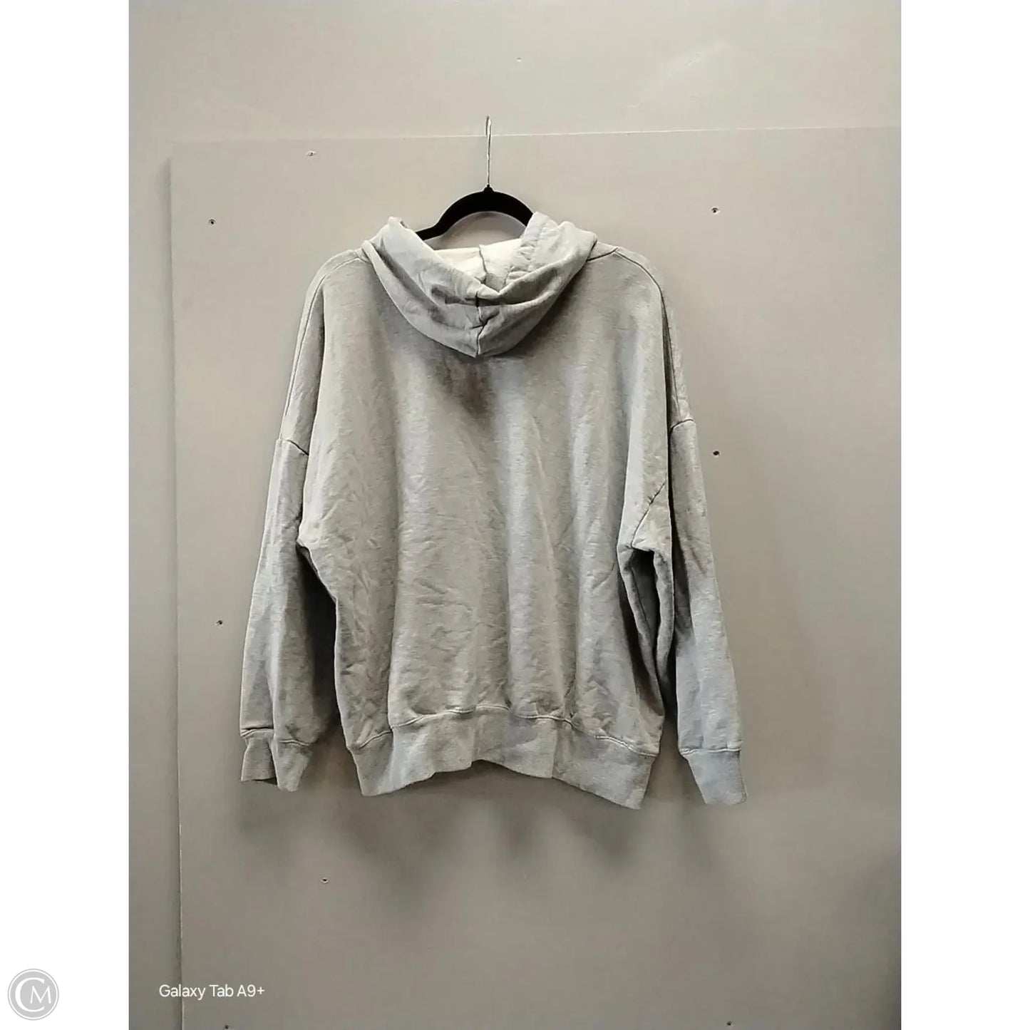 Sweatshirt Hoodie By Buffalo David Bitton In Grey, Size: Xxl