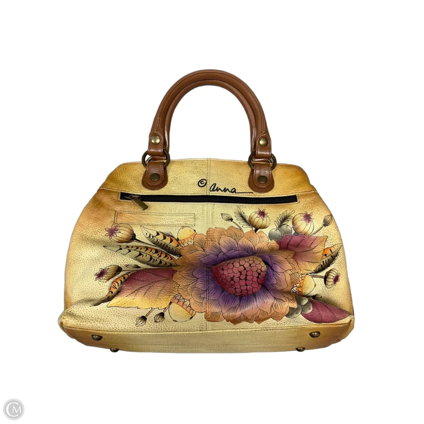 Handbag By Anuschka, Size: Medium