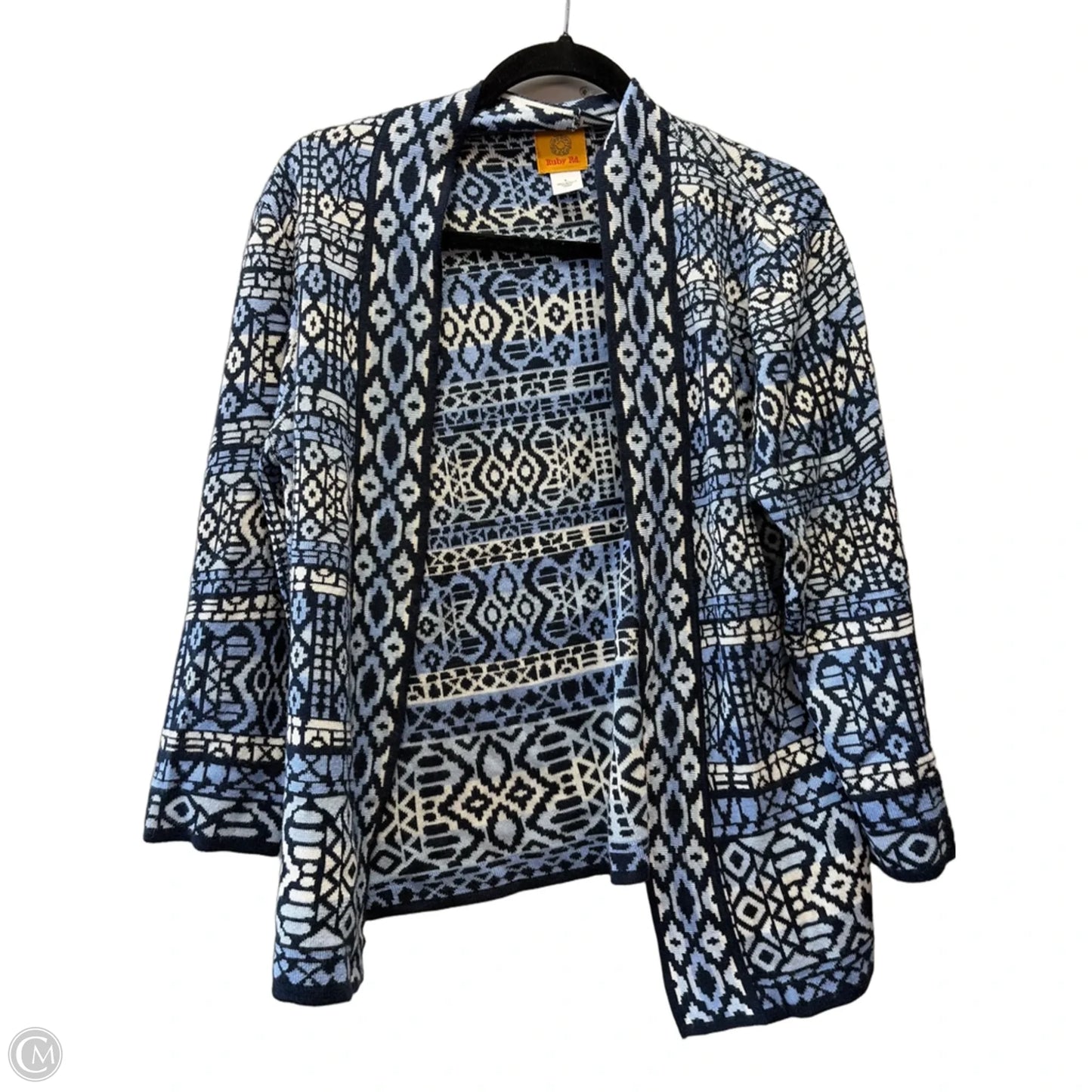 Cardigan By Ruby Rd In Blue, Size: L