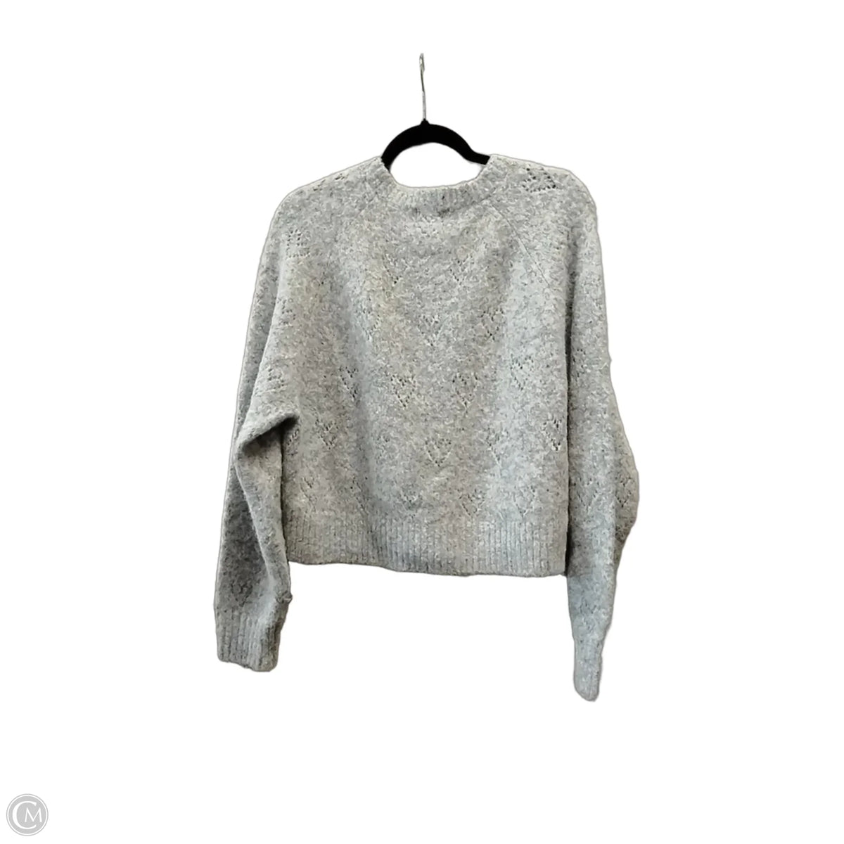 Cardigan By Pink In Grey, Size: M