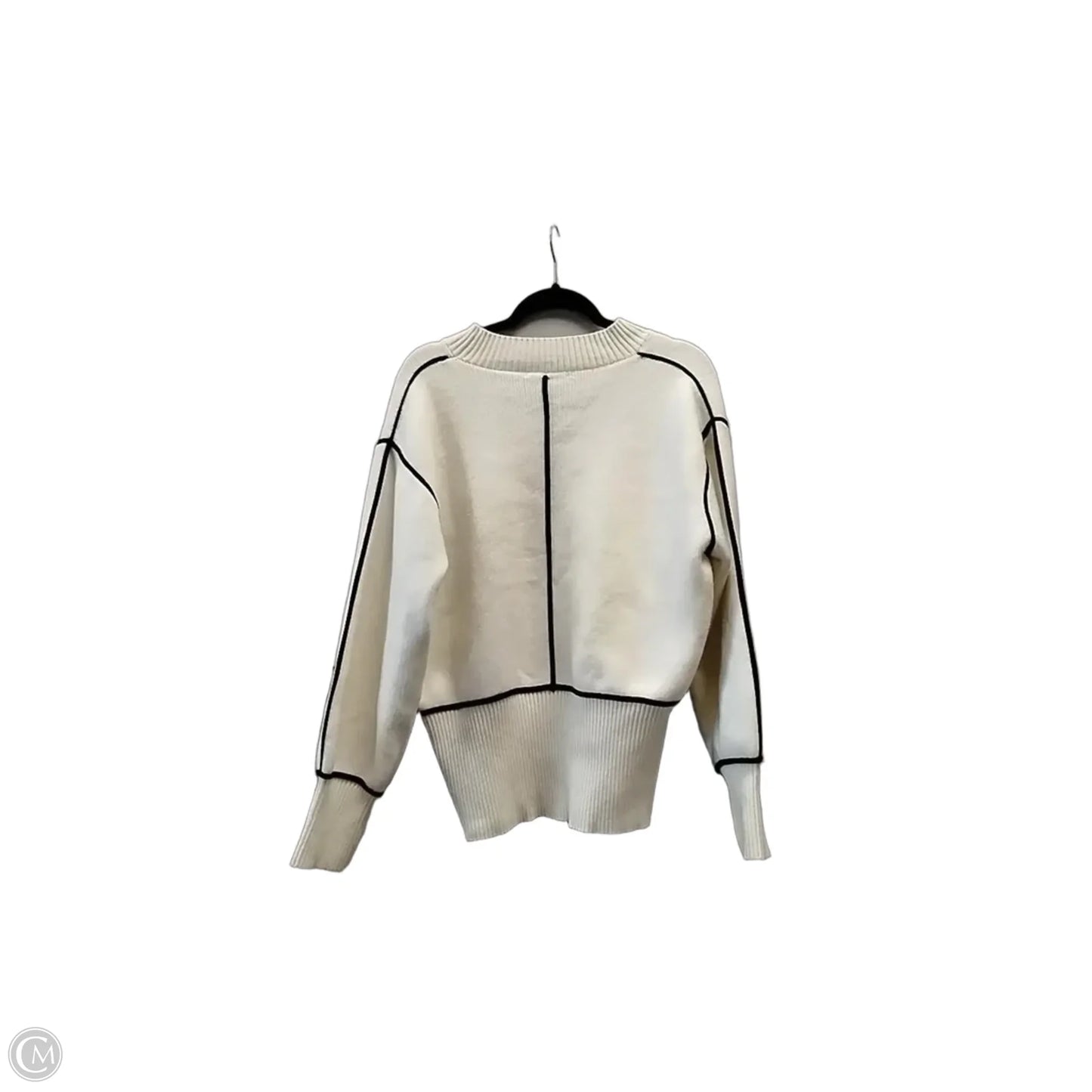 Sweater By Aaron & Amber In White, Size: Mini
