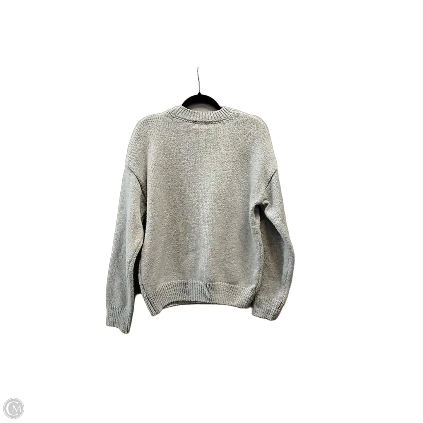 Sweater By Pink Lily In Grey, Size: L