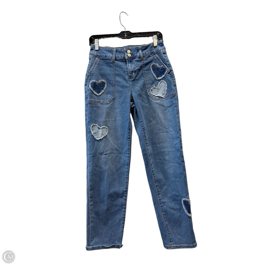 Jeans Skinny By Cme In Blue Denim, Size: 8