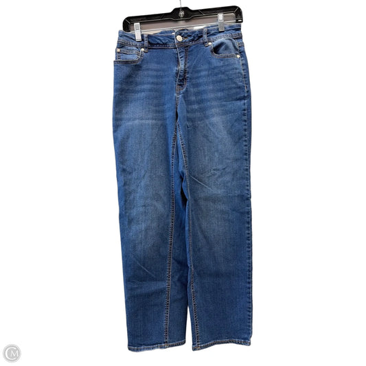 Jeans Straight By Cato In Blue Denim, Size: 6