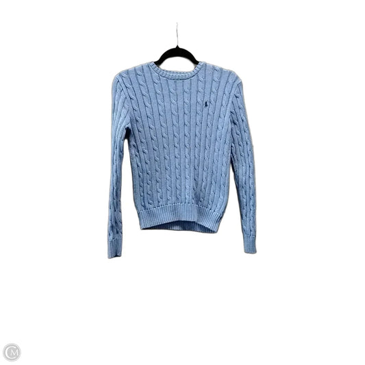 Sweater By Polo Ralph Lauren In Blue, Size: S