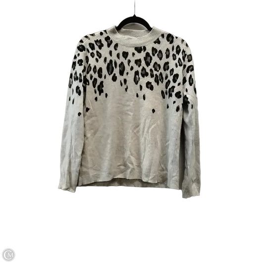 Sweater Cashmere By Saks Fifth Avenue In Animal Print, Size: Xs