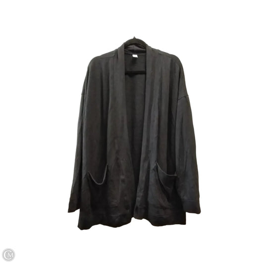 Sweater Cardigan By Old Navy In Black, Size: Xxl