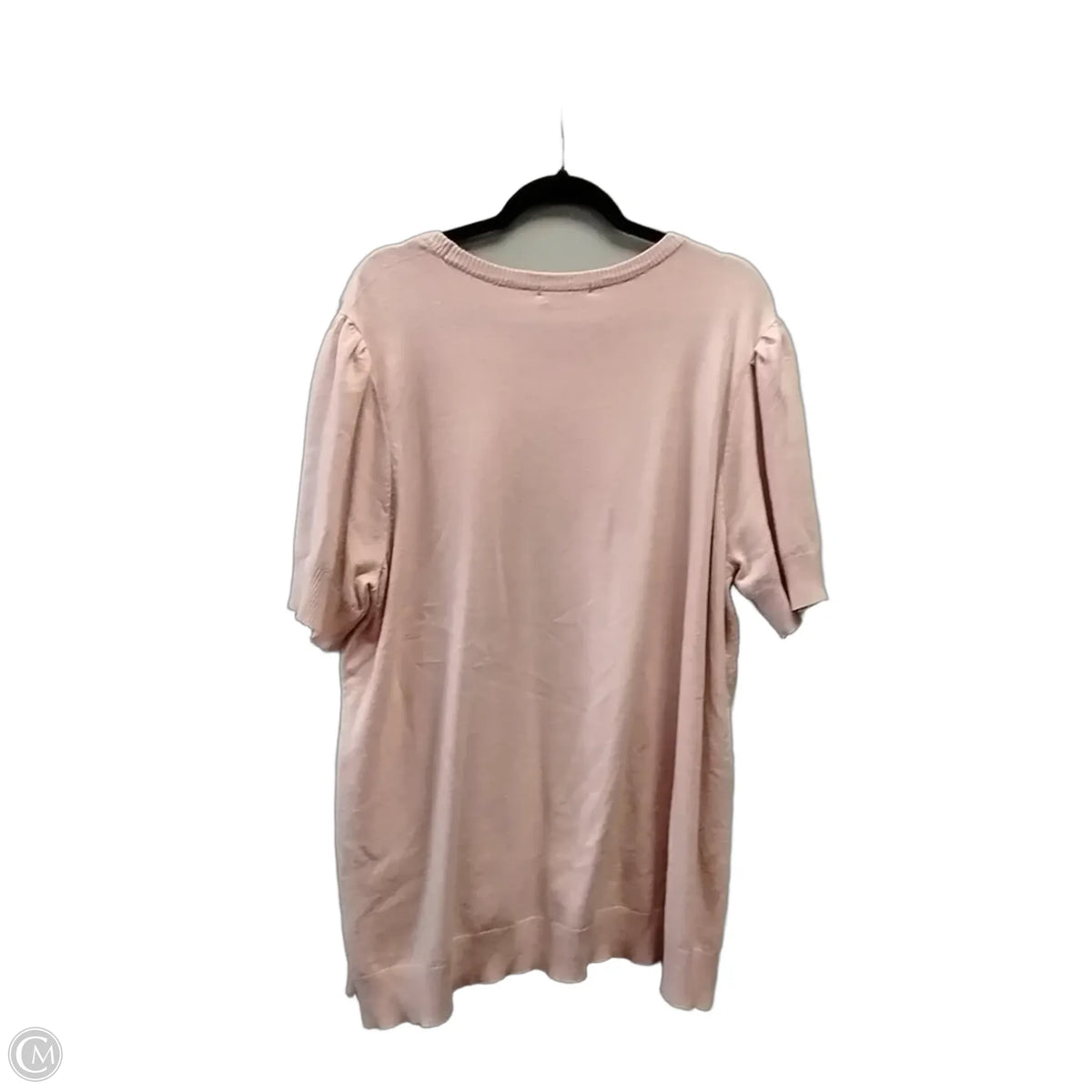 Sweater Short Sleeve By Belldini In Pink, Size: 3x