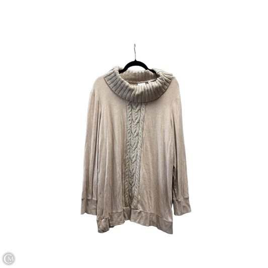 Sweater By Zenergy By Chicos In Beige, Size: Xl