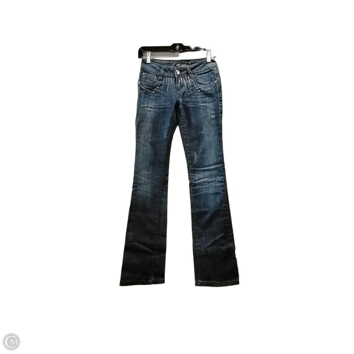 Jeans Boot Cut By Cme In Blue Denim, Size: 0