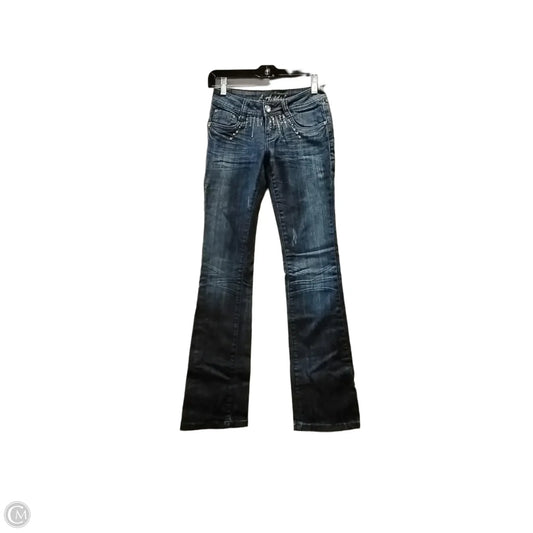 Jeans Boot Cut By Cme In Blue Denim, Size: 0