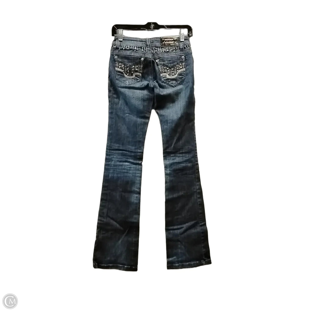 Jeans Boot Cut By Cme In Blue Denim, Size: 0