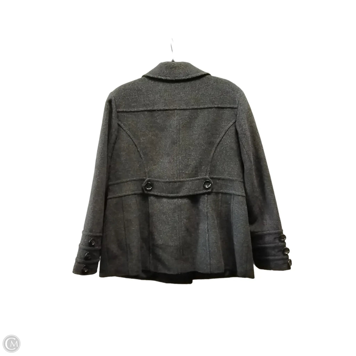 Coat Peacoat By St Johns Bay In Grey, Size: L