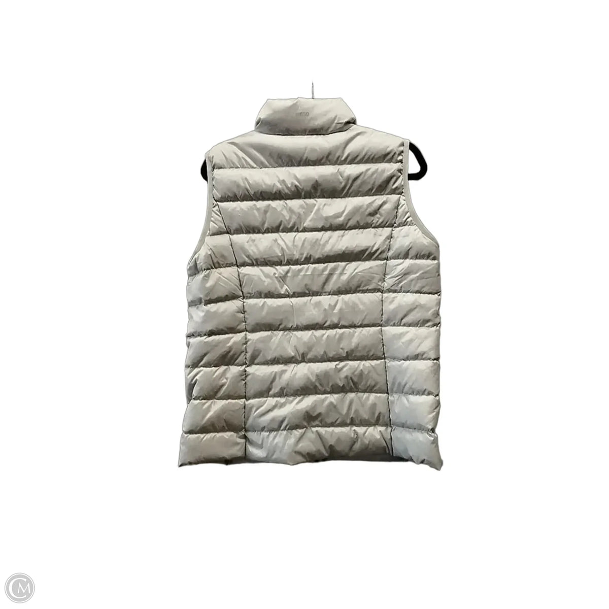 Vest Puffer & Quilted By Eddie Bauer In Grey, Size: L