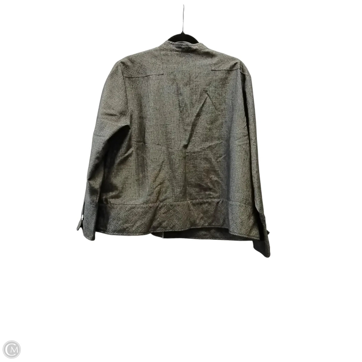 Jacket Other By Coldwater Creek In Plaid Pattern, Size: Xlp